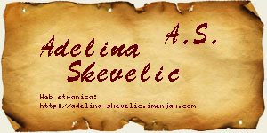 Adelina Skevelić vizit kartica